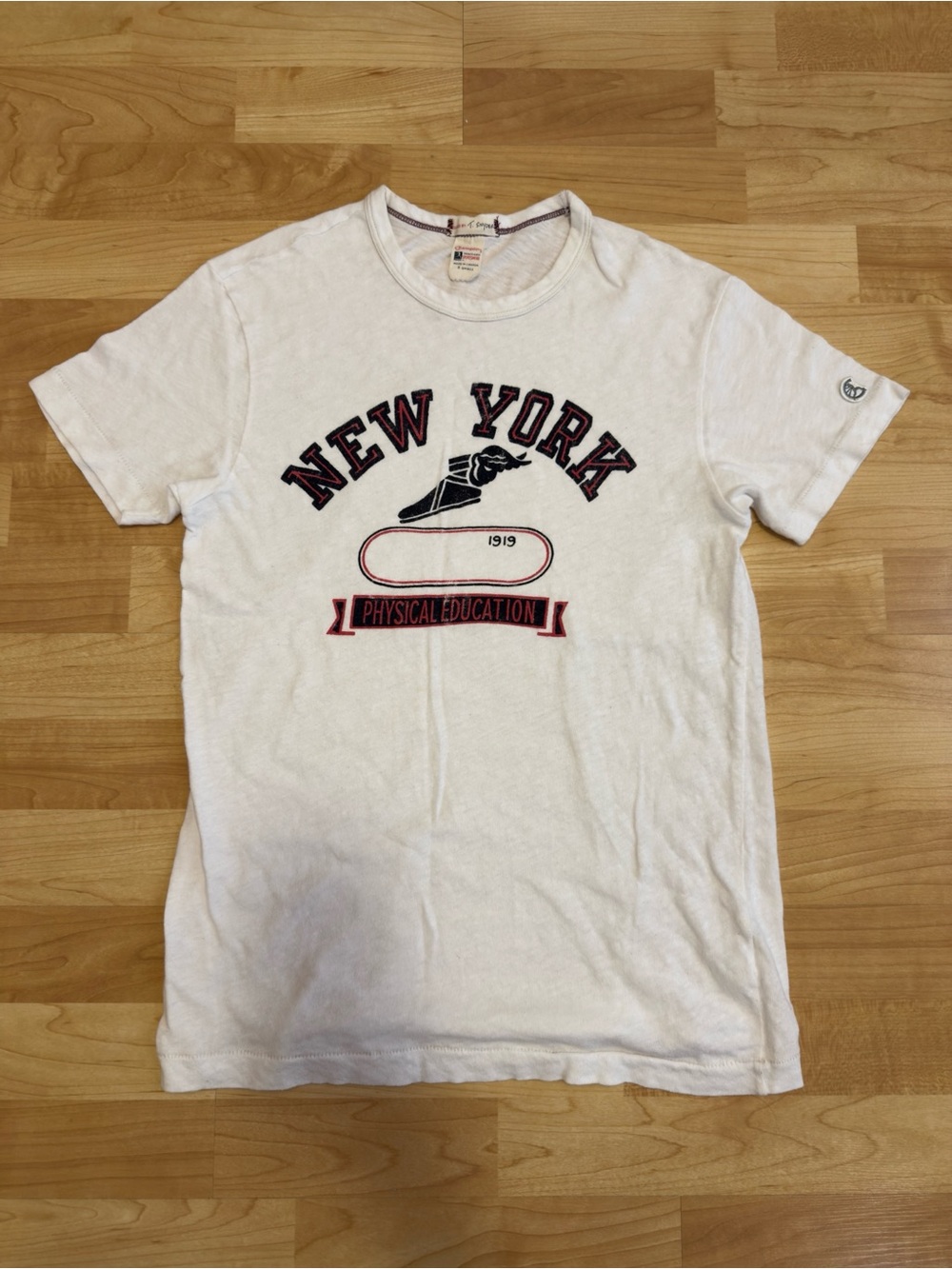 Men’s Todd Snyder x Champion City Gym Nolita White Tee - Size XS (Super Rare)